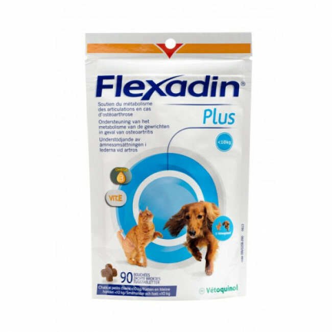 Complément alimentaire Flexadin Plus Mini articulations pour chien et chat - 10 kg