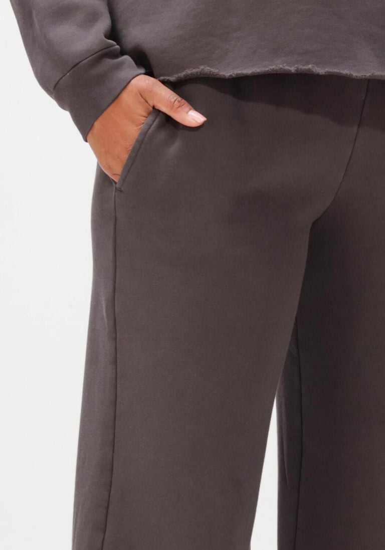 antraciet xirena wijde broek emmete sweatpant