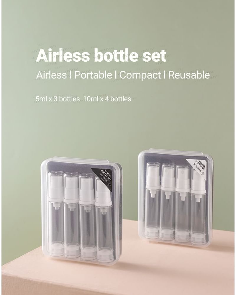 Violeta - Reis Airless Plastic Spray / Pomp Fles (verschillende designs)