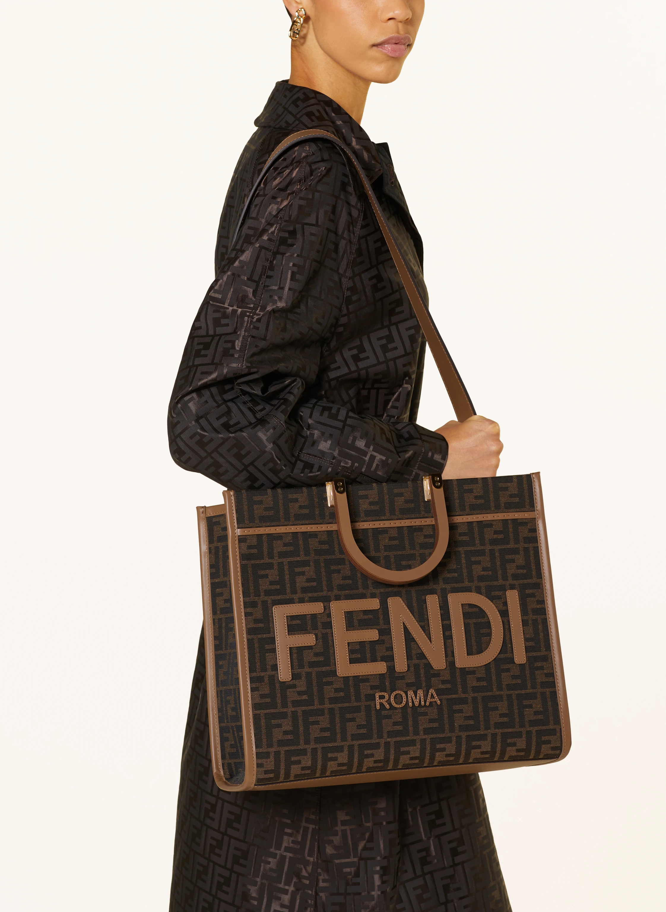 FENDI Shopper SUNSHINE