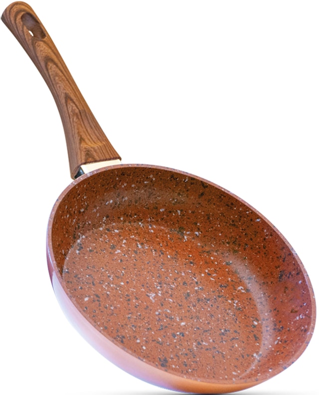 MediaShop Bratpfanne »Copper & Stone« Aluminium Ø 28 cm, Induktion
