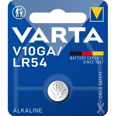 VARTA LR54/V10GA - 1 pile bouton spéciale - 1,5V