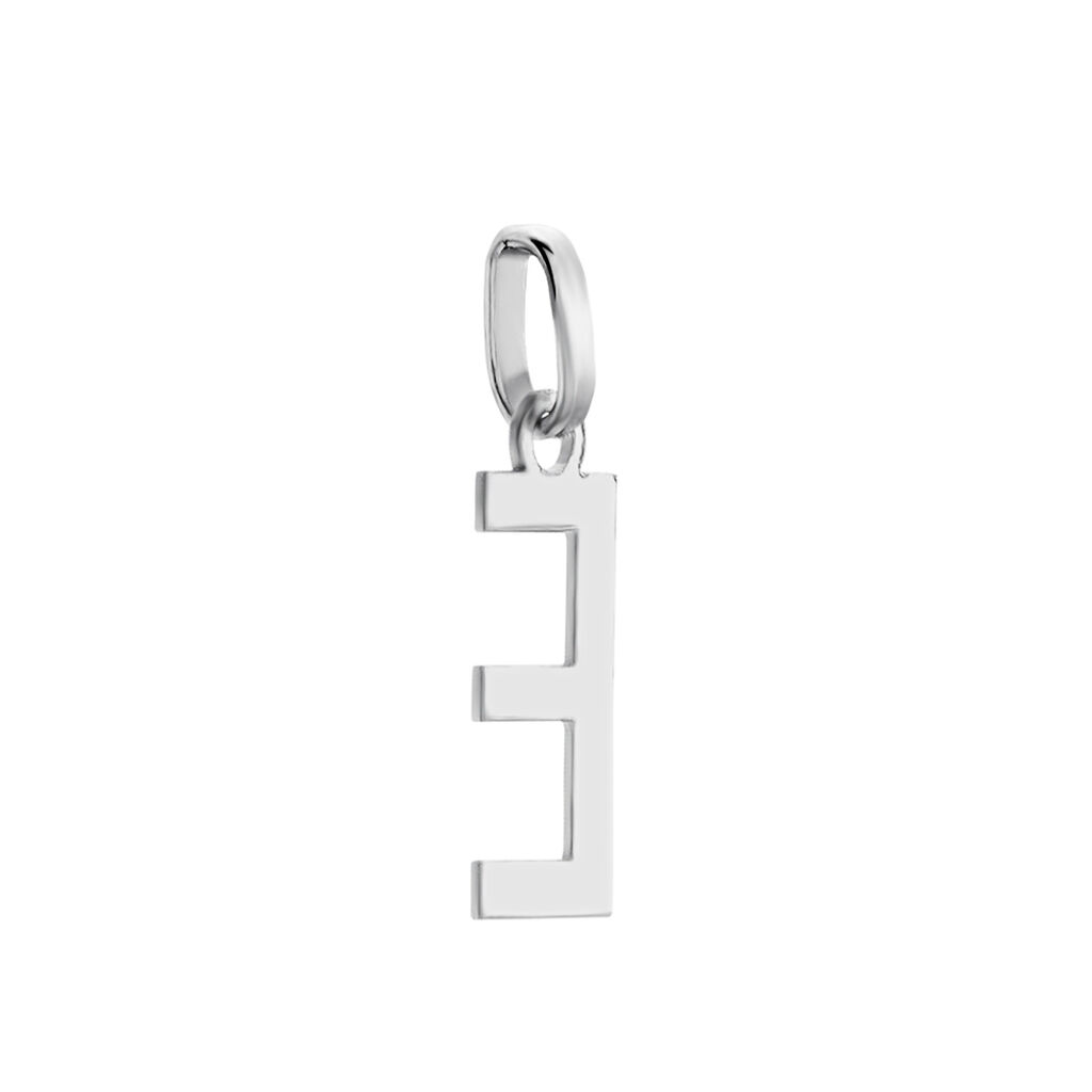 Pendentif Ionia Lettre Or Blanc
