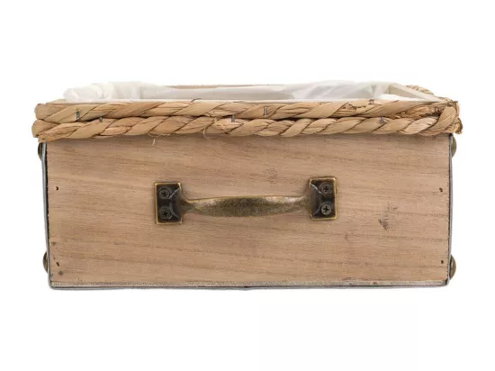 Tiroir en bois marron 23,5x23,5x10,5h
