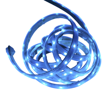 Handson badkamer LED strip met RGB kleuren en warmwit IP23 3 meter incl. afstandsbediening