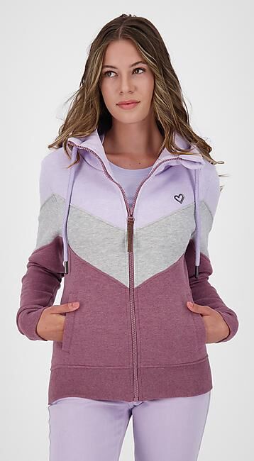 ALIFE AND KICKIN - VESTE A CAPUCHE STELLINA AK A