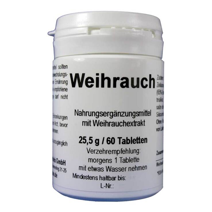 Weihrauch Tabletten, 60 St