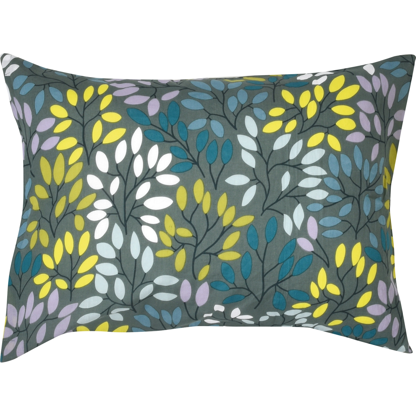 Bettwäsche bunte Zweiglein 200x210 2x65x65 Bettanzug Fra