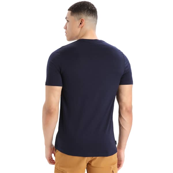 T-shirt randonnée ICEBREAKER M TECH LITE II SS TEE YET MIDNIGH