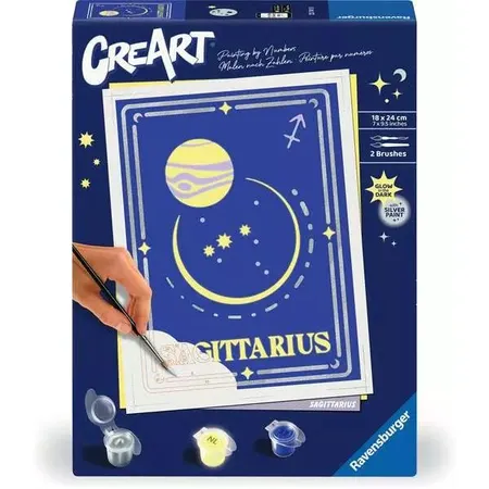 Ravensburger Malen nach Zahlen - Sternzeichen (Zodiac Sign) Schütze