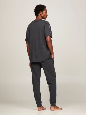 Camiseta TH Established Logo Tape Lounge