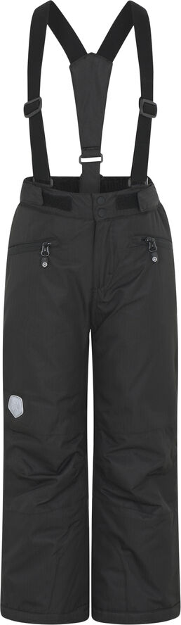Color Kids Ski Pants W. Pockets - Recycled Black