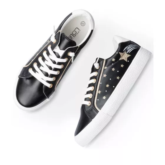 Baskets NOIR LITTLE LOLITA