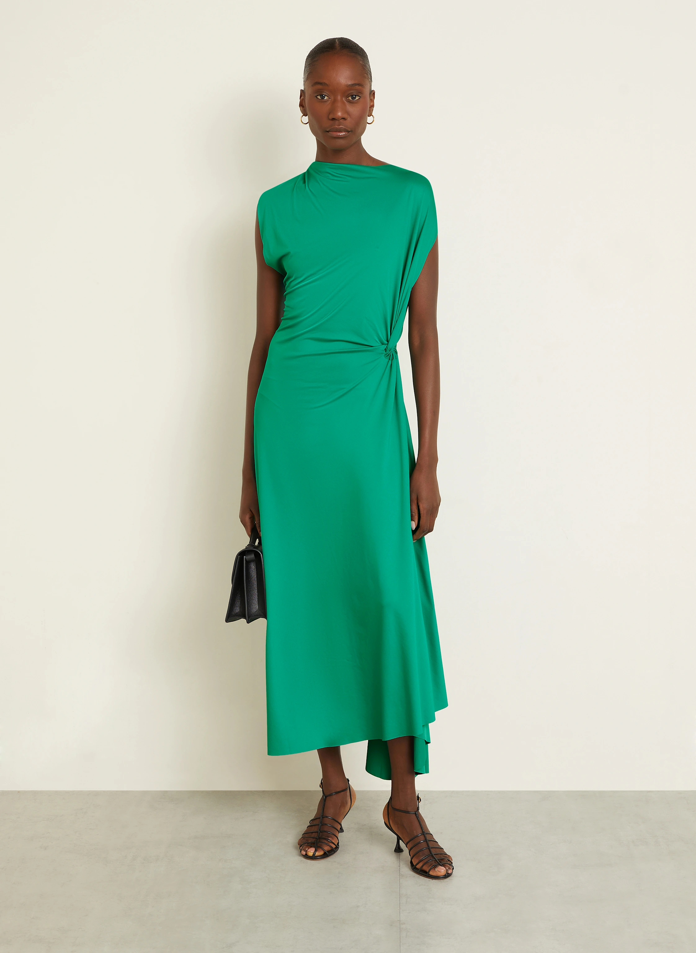 VICTORIA BECKHAM Satinkleid
