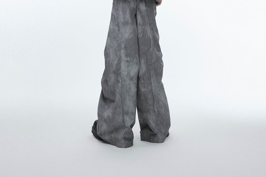 Kooklay - Vest met capuchon en rits / Broek met hoge taille en wijde pijpen