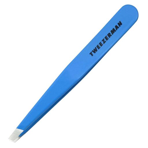 Tweezerman Slant tweezer, Blue Jewel