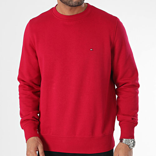 Sweat Crewneck Flag Logo 2735 Fuchsia