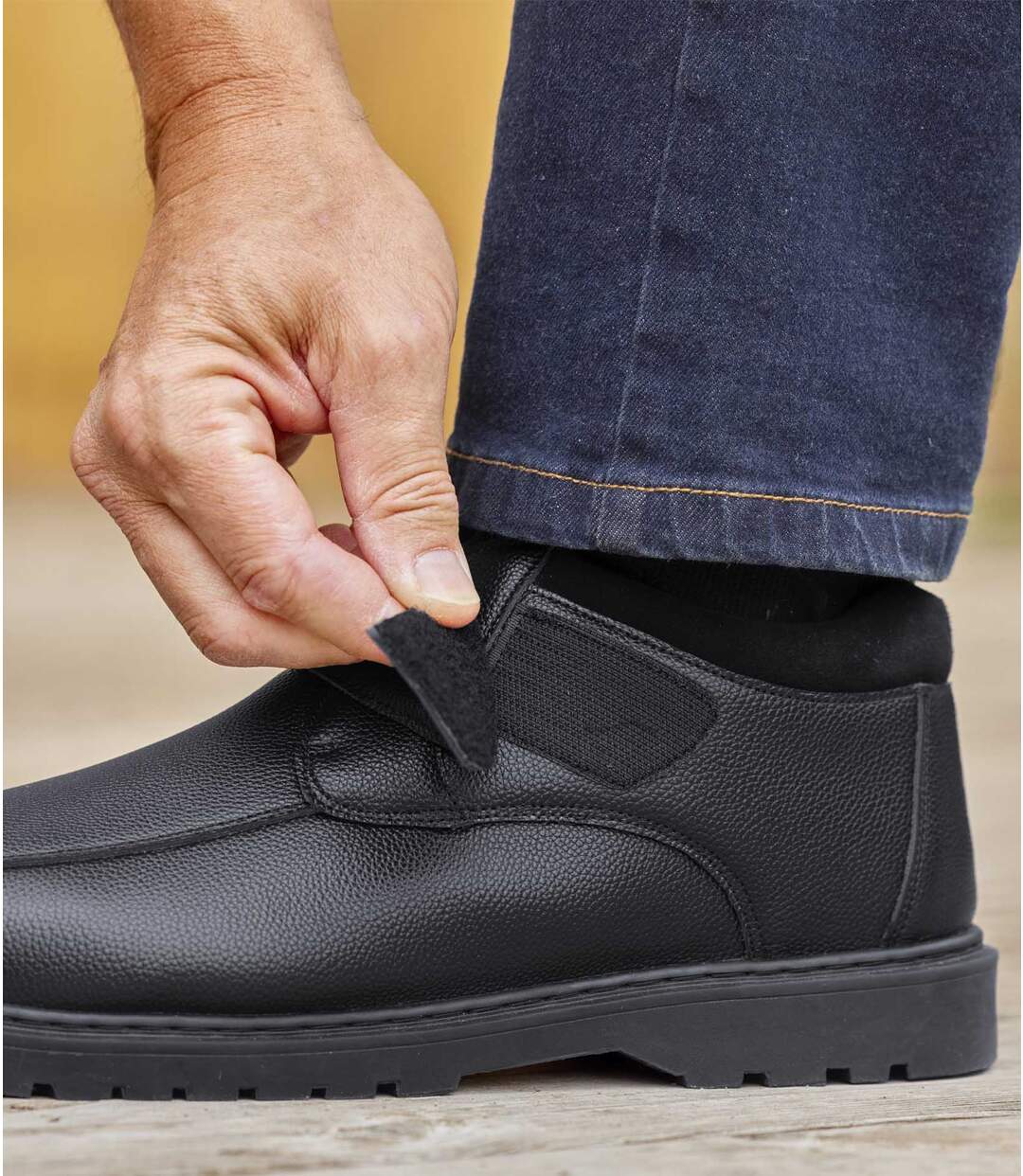 Boots Scratchées Confort