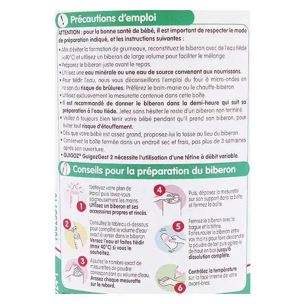 Leite Espessado Guigoz Gest para a 2ª Fase 780g