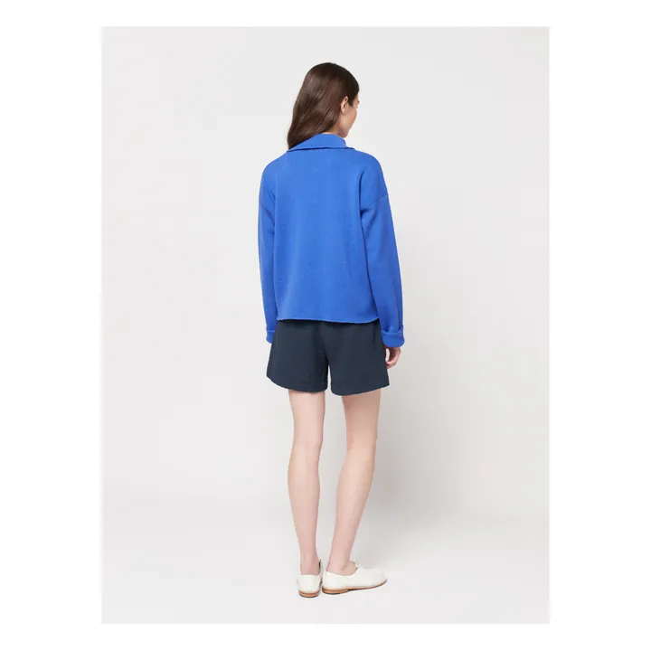 Bobo Choses Cardigan Col - Collection Femme  | Bleu