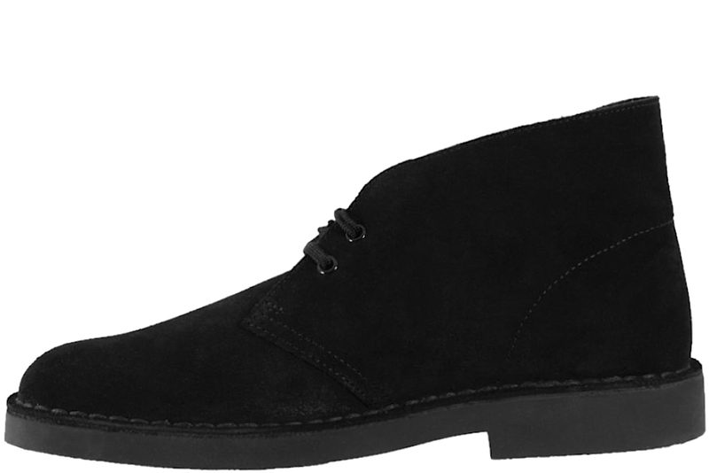 CLARKS DESERT BT EVO STØVLE I SORT RUSKIND