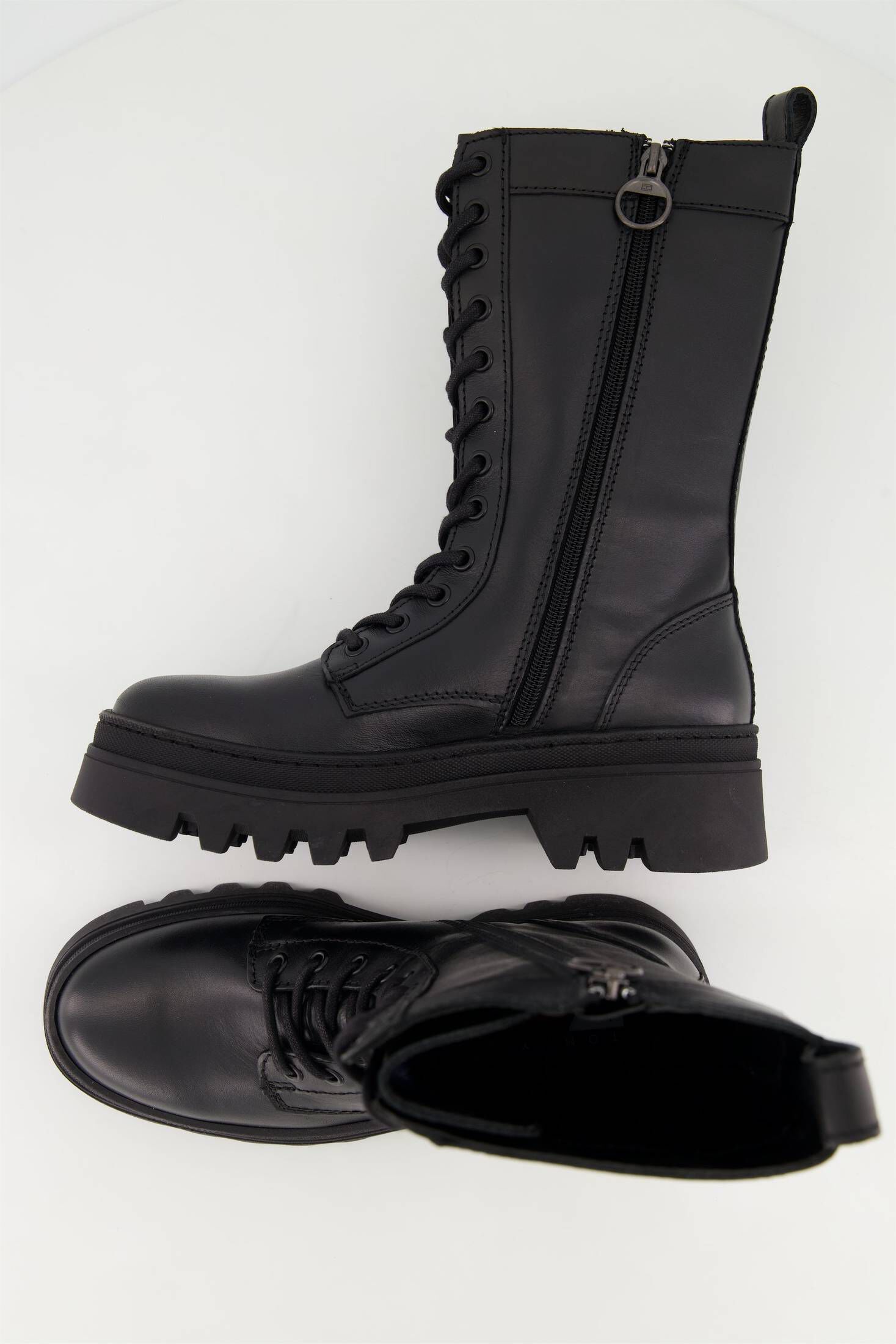 Tommy Jeans| Damen Lederschnürstiefel