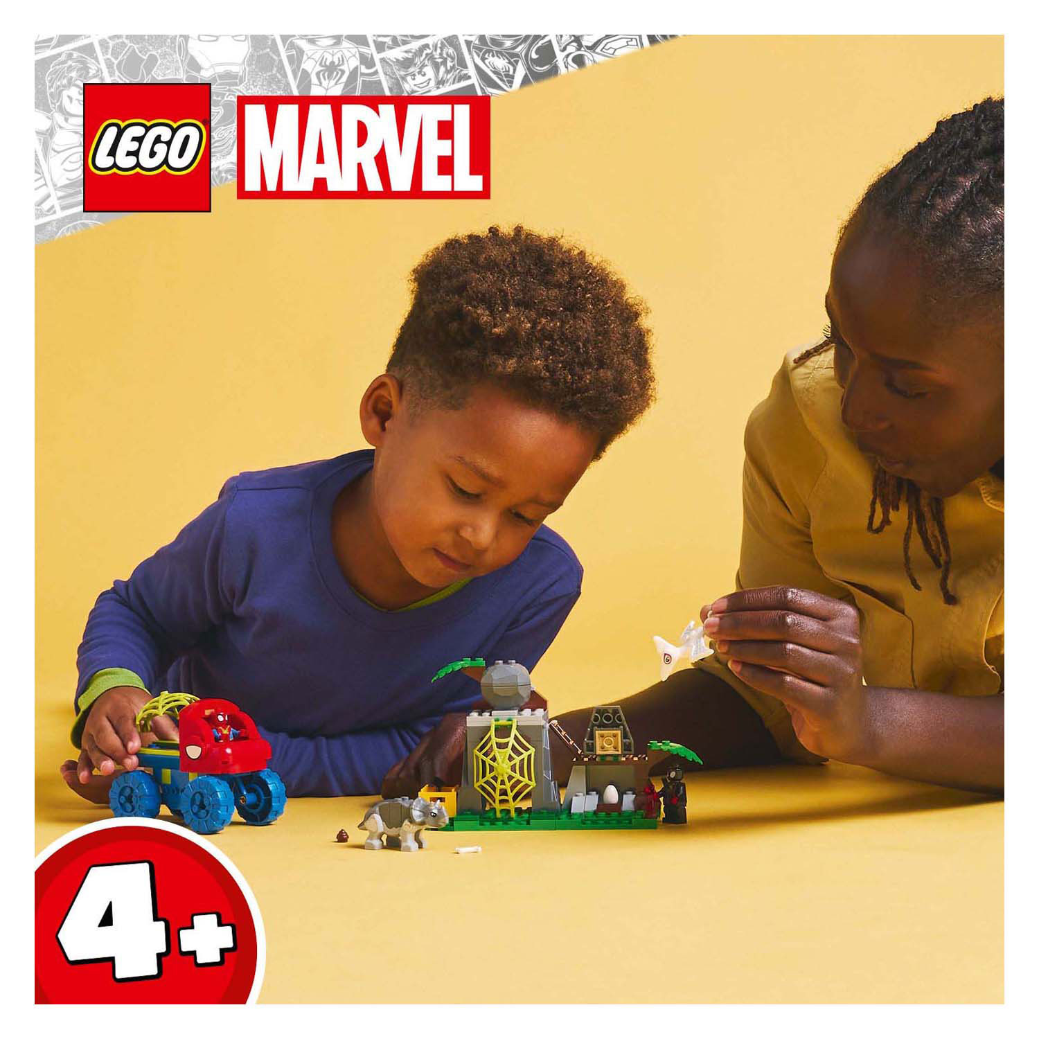 LEGO Spidey 11199 Team Spidey Reddingsmissie met Dinotruck