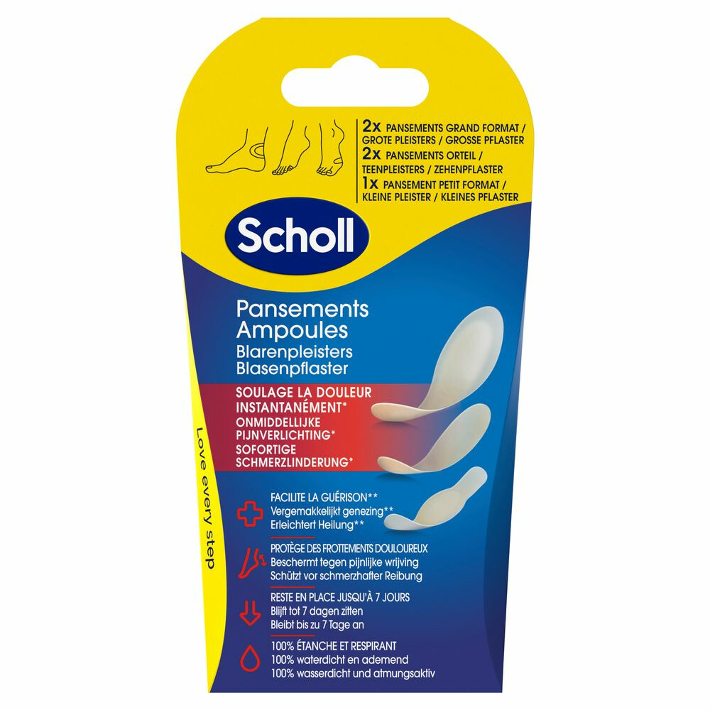 Scholl Blarenpleisters Mixed5 stuks