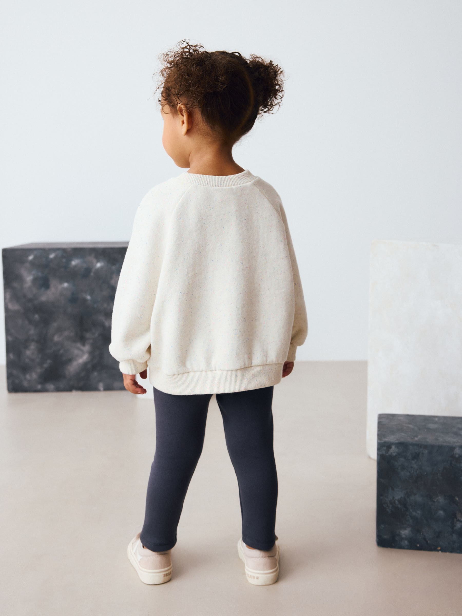 Zwart - Behaaglijke legging (3mnd-7jr)