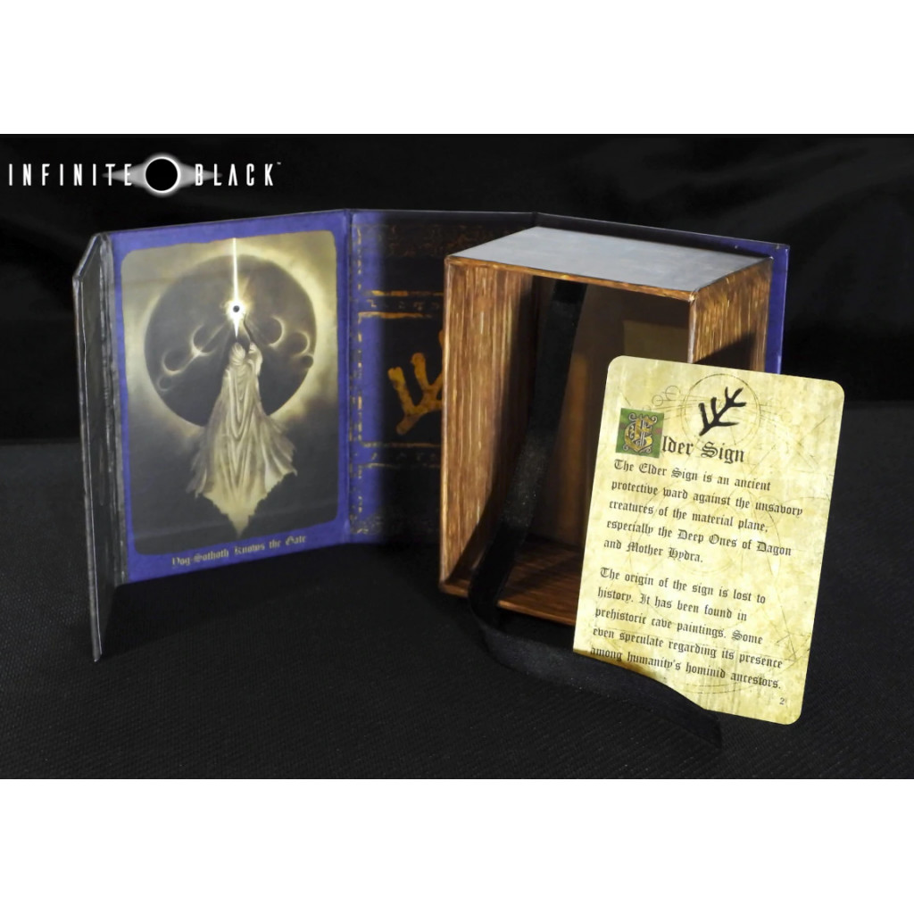 Deck Box 100+ Infinite Black - The Elder Sign