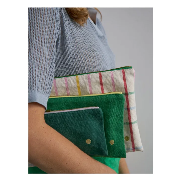 La cerise sur le gâteau Pochette Iona | Vert