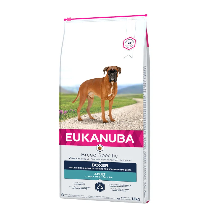 Ração Eukanuba Adult Boxer para cães