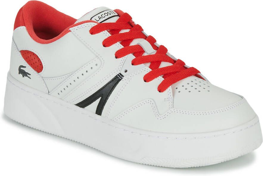 Lacoste Koele leren sneakers met bijgewerkte zool Wit Heren