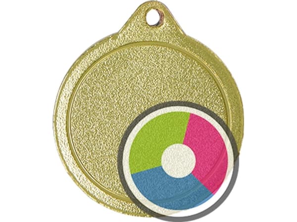 Victoria Sport Medal med Luxor Jet-trykk