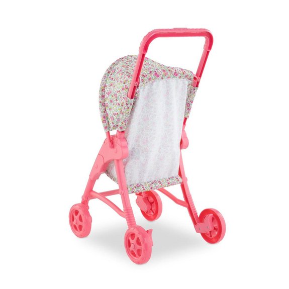 Poussette fleurie Mon premier poupon 30 cm