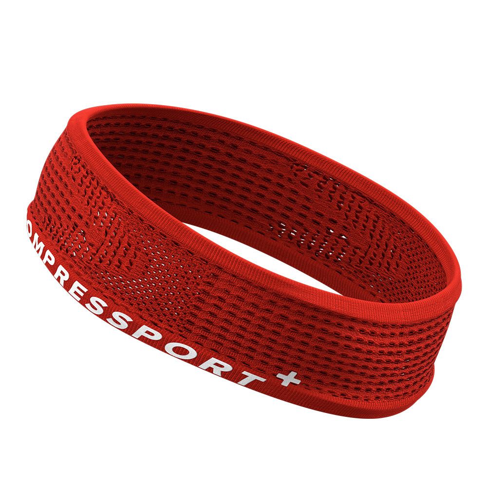 Compressport THIN ON/OFF - Bandeau red