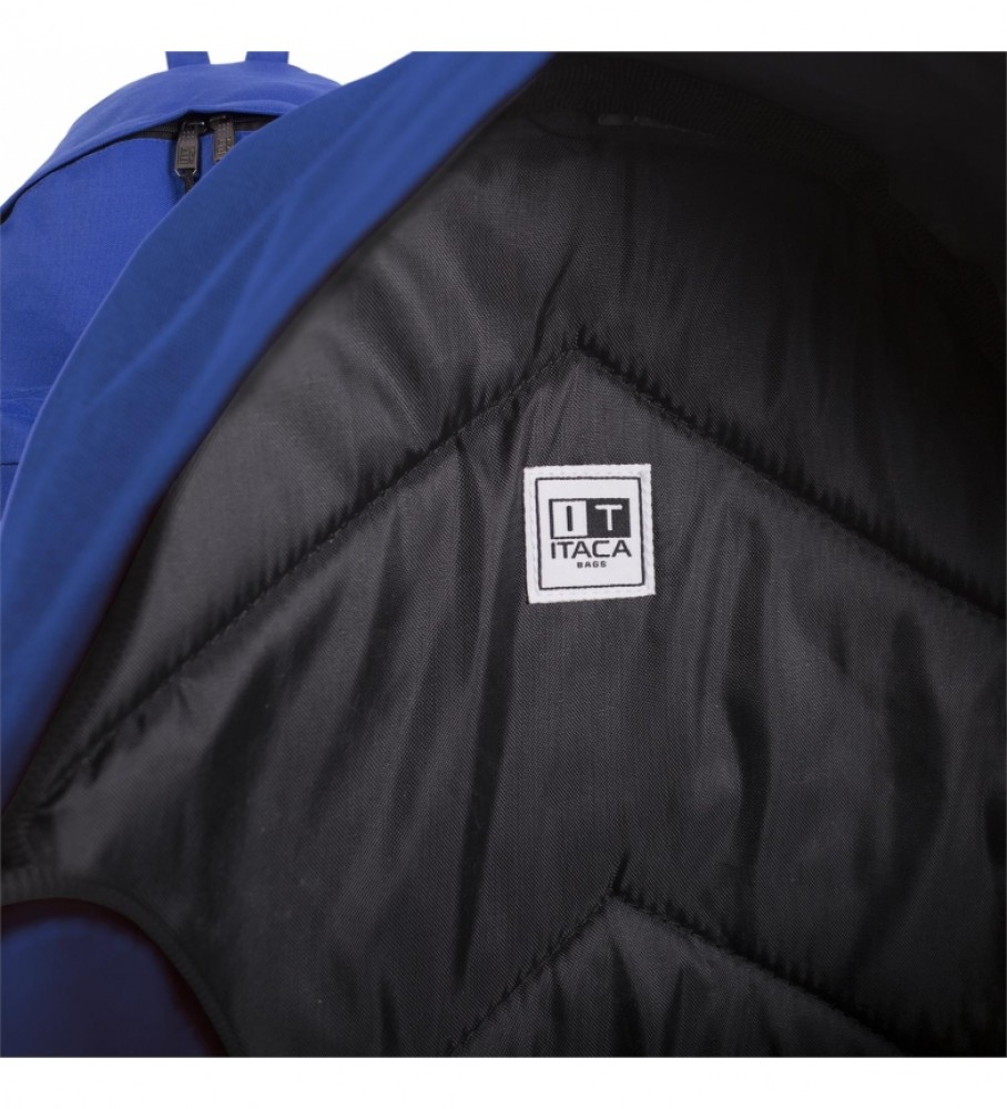 Mochila e estojo combinando ITACA, azul básico
