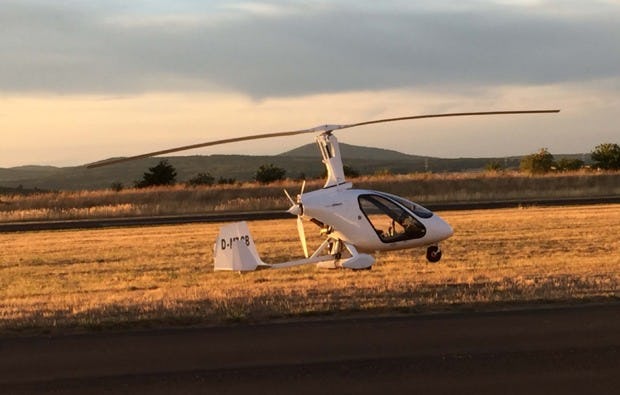 Tragschrauber Rundflug Gießen