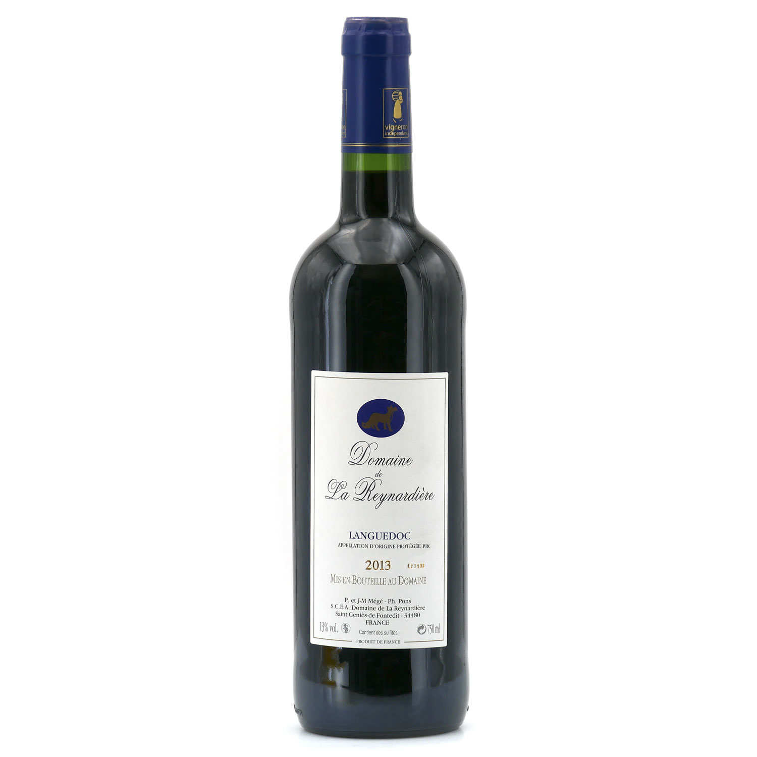 Domaine de la Reynardière - Côteaux du Languedoc vin rouge - 13%