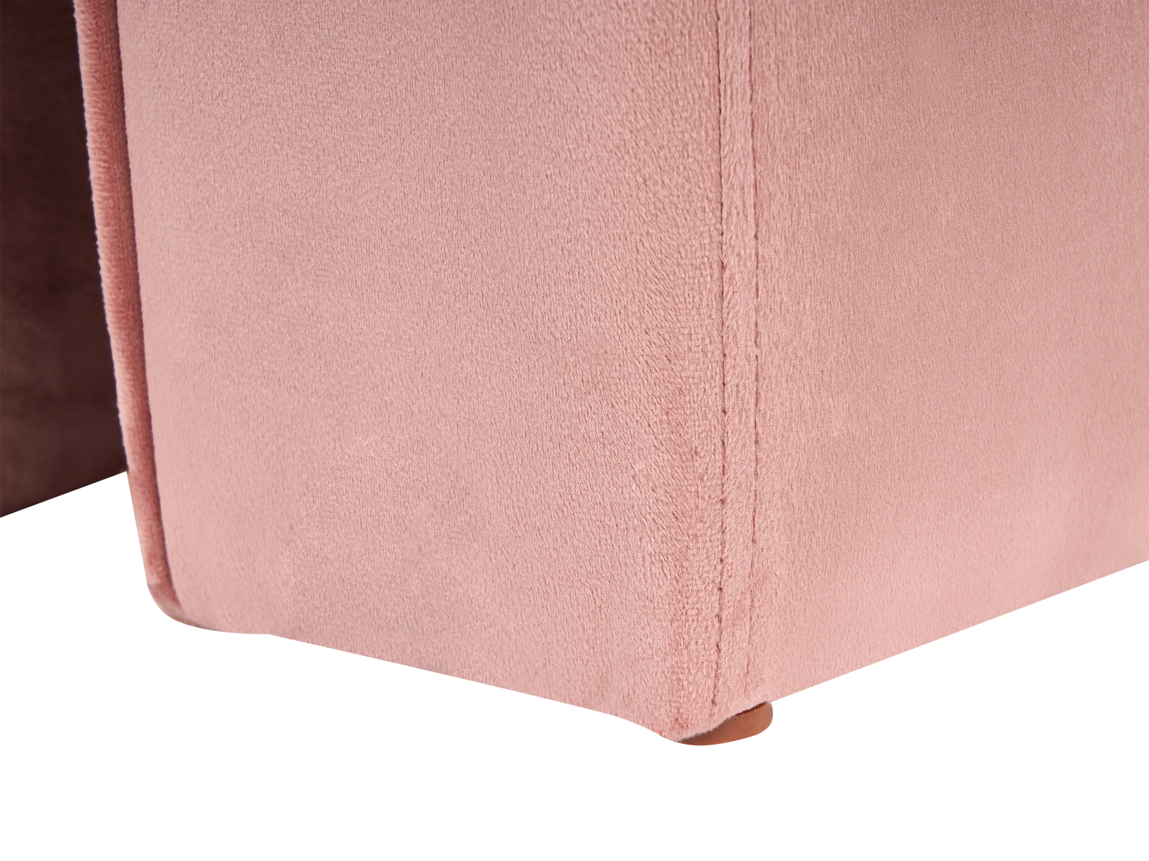 Poef MODOC Fluweel Roze