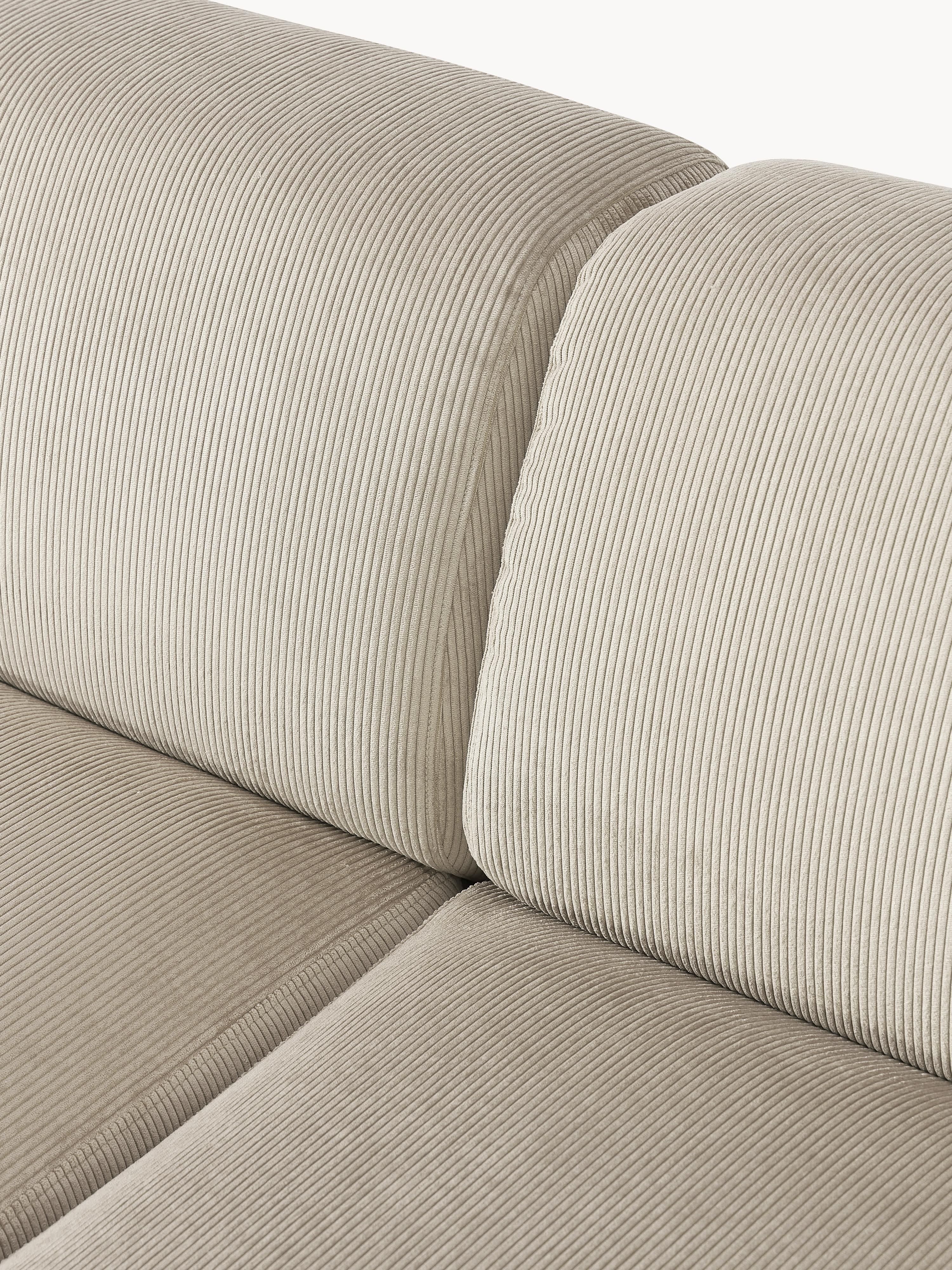 Corduroy bank Melva (4-zits)