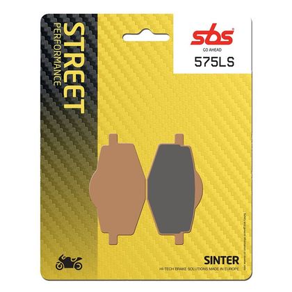 Plaquettes de freins SBS 575LS nter Métal Fritté avant/arrière (selon modèle)