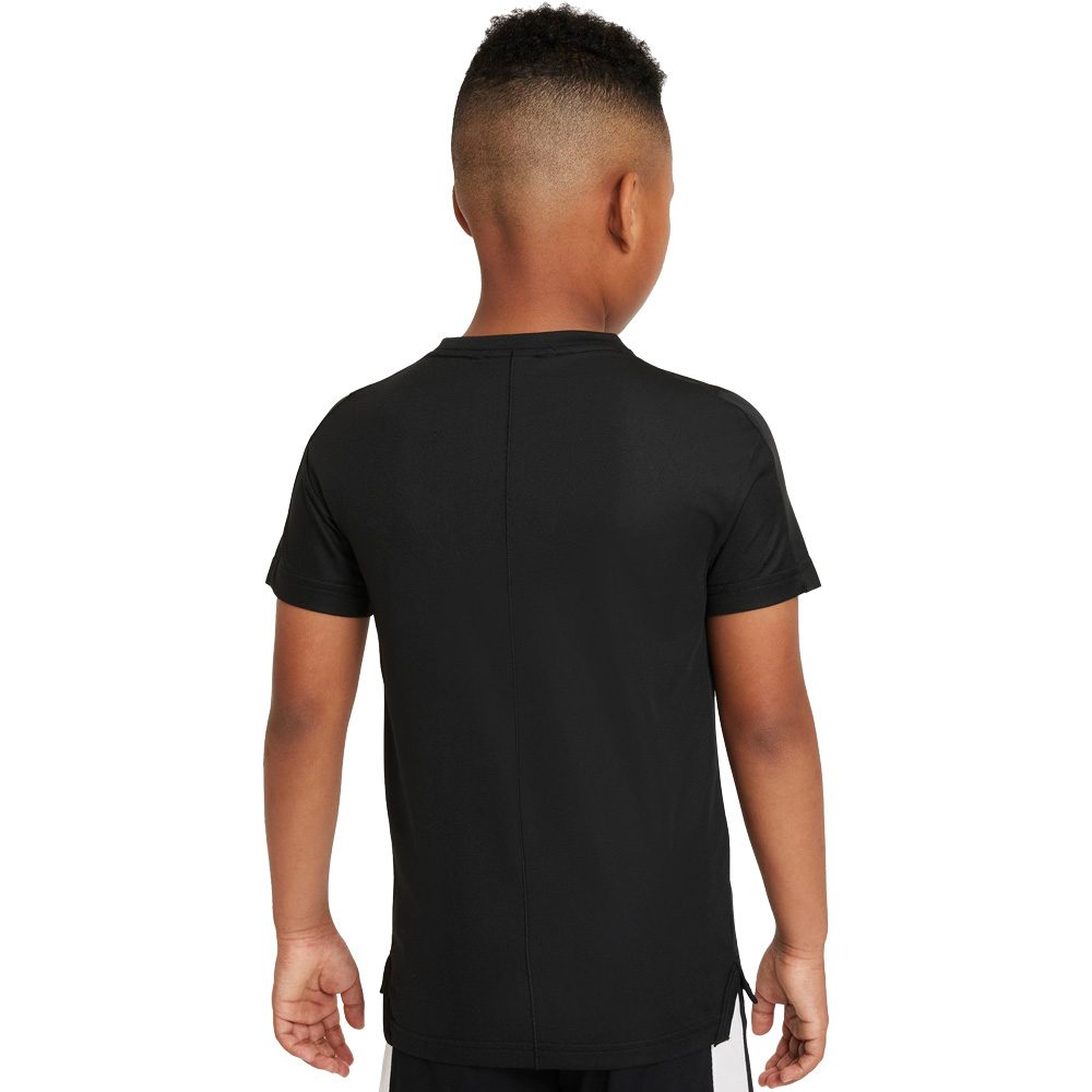 Nike Breathe T-Shirt Jungen schwarz weiß