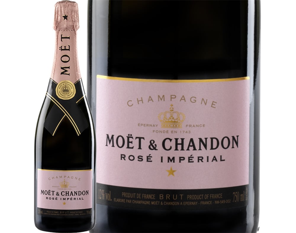 CHAMPAGNE MÖET & CHANDON ROSÉ 0.75L