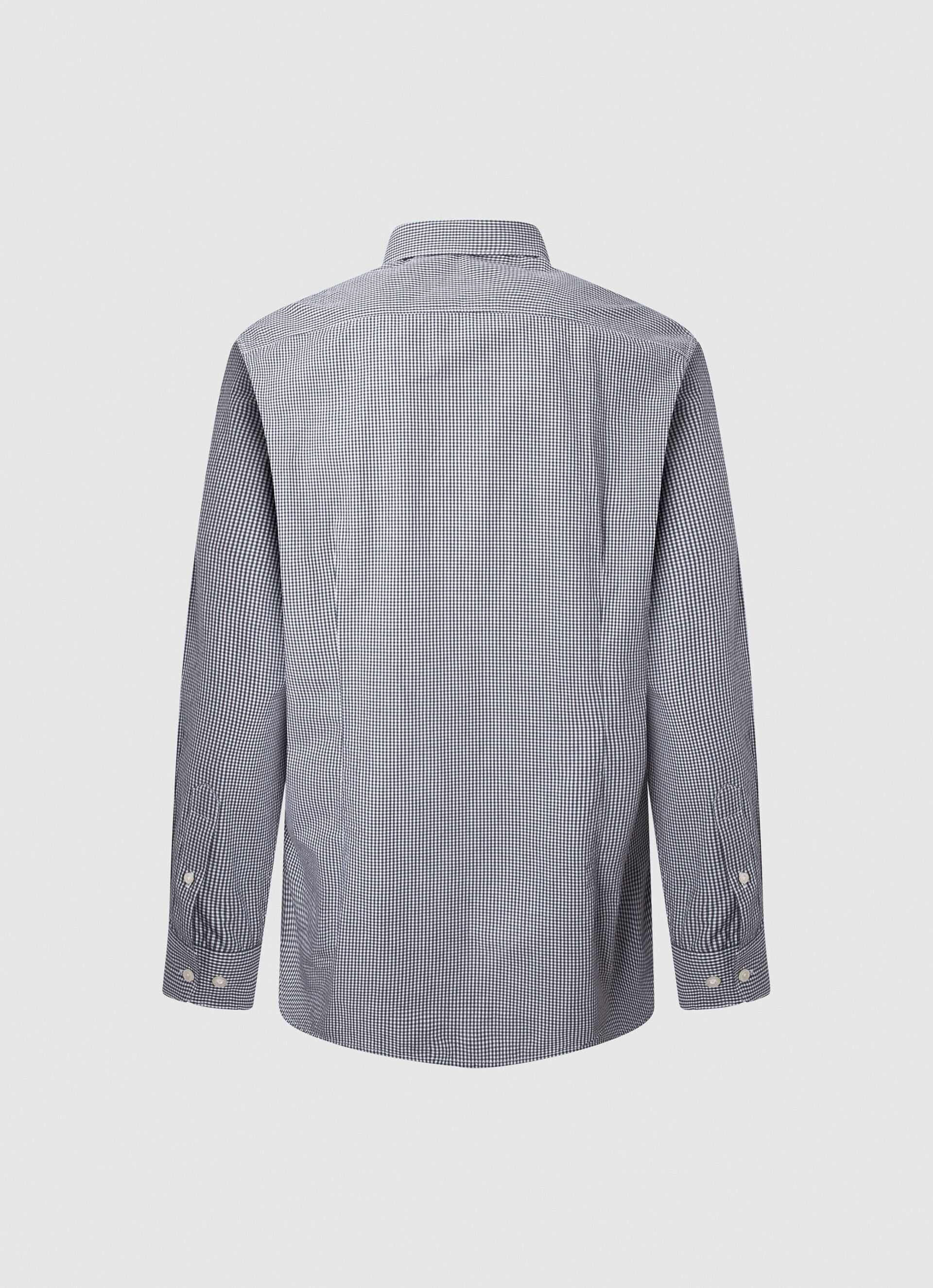 Camisa xadrez de popeline Lamar - Azul Jarman