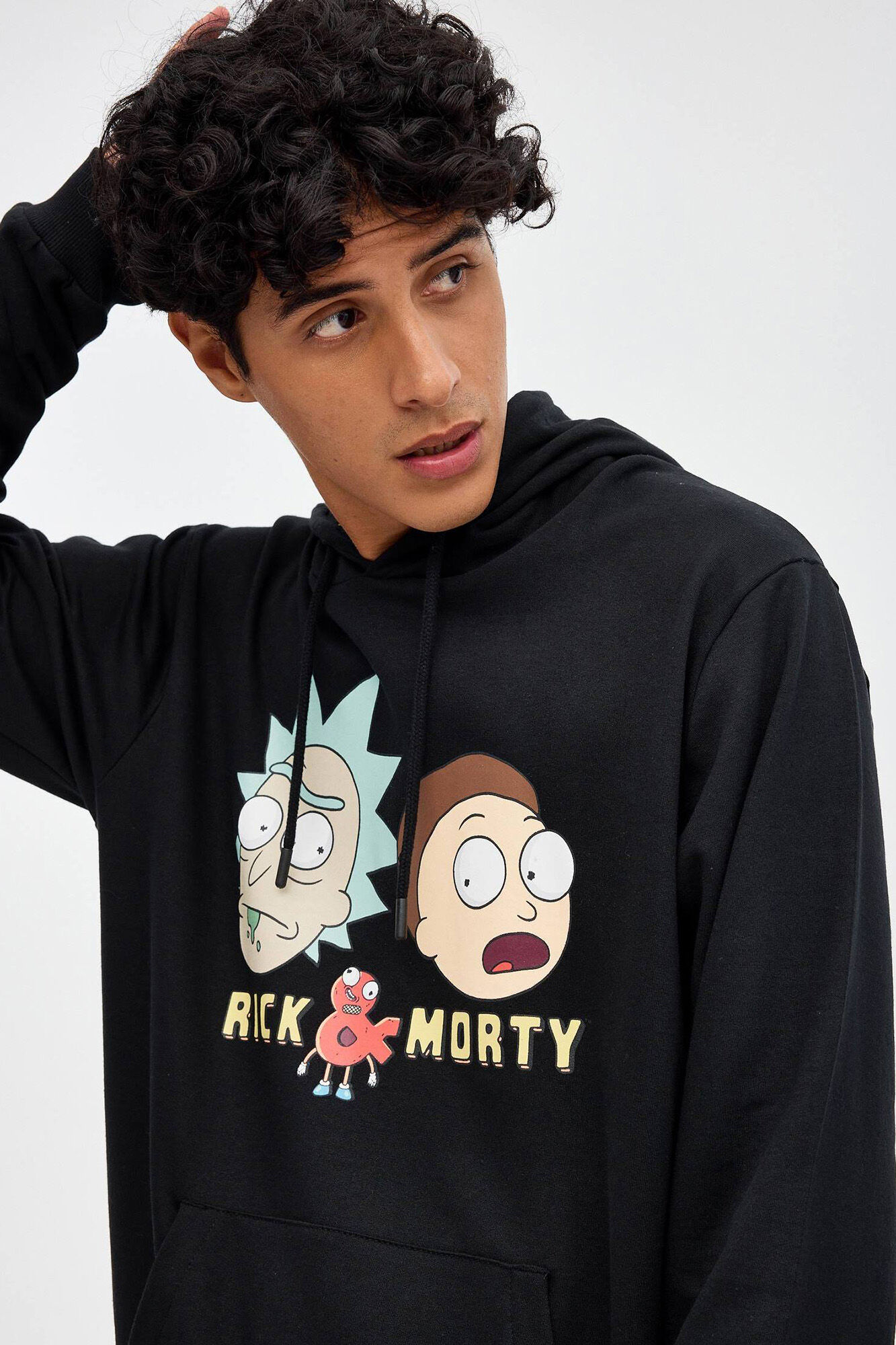 Moletom com estampa Rick and Mo
