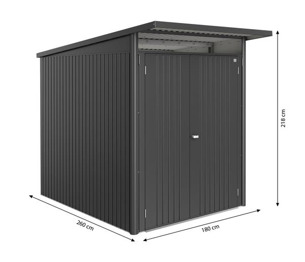 Biohort Metallgerätehaus AvantGarde ECO A2,