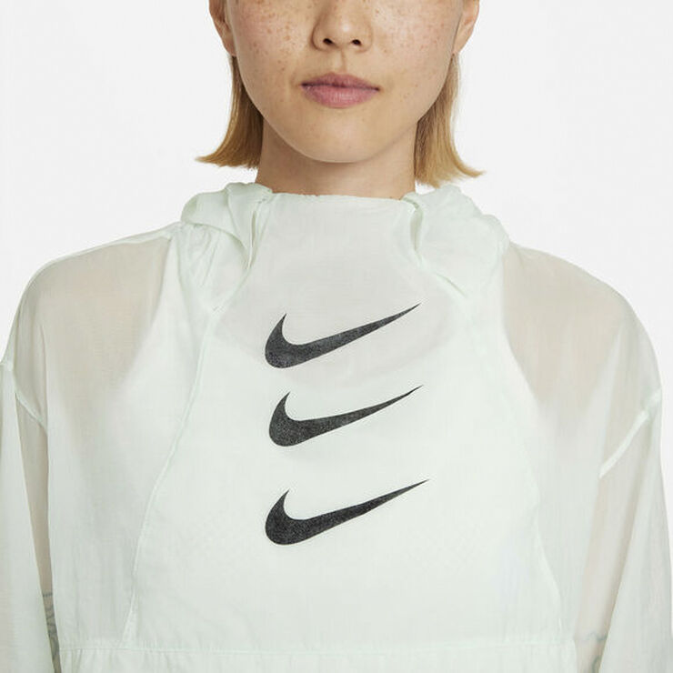 Nike Run Division Sammenfoldelig Lobejakke Grøn