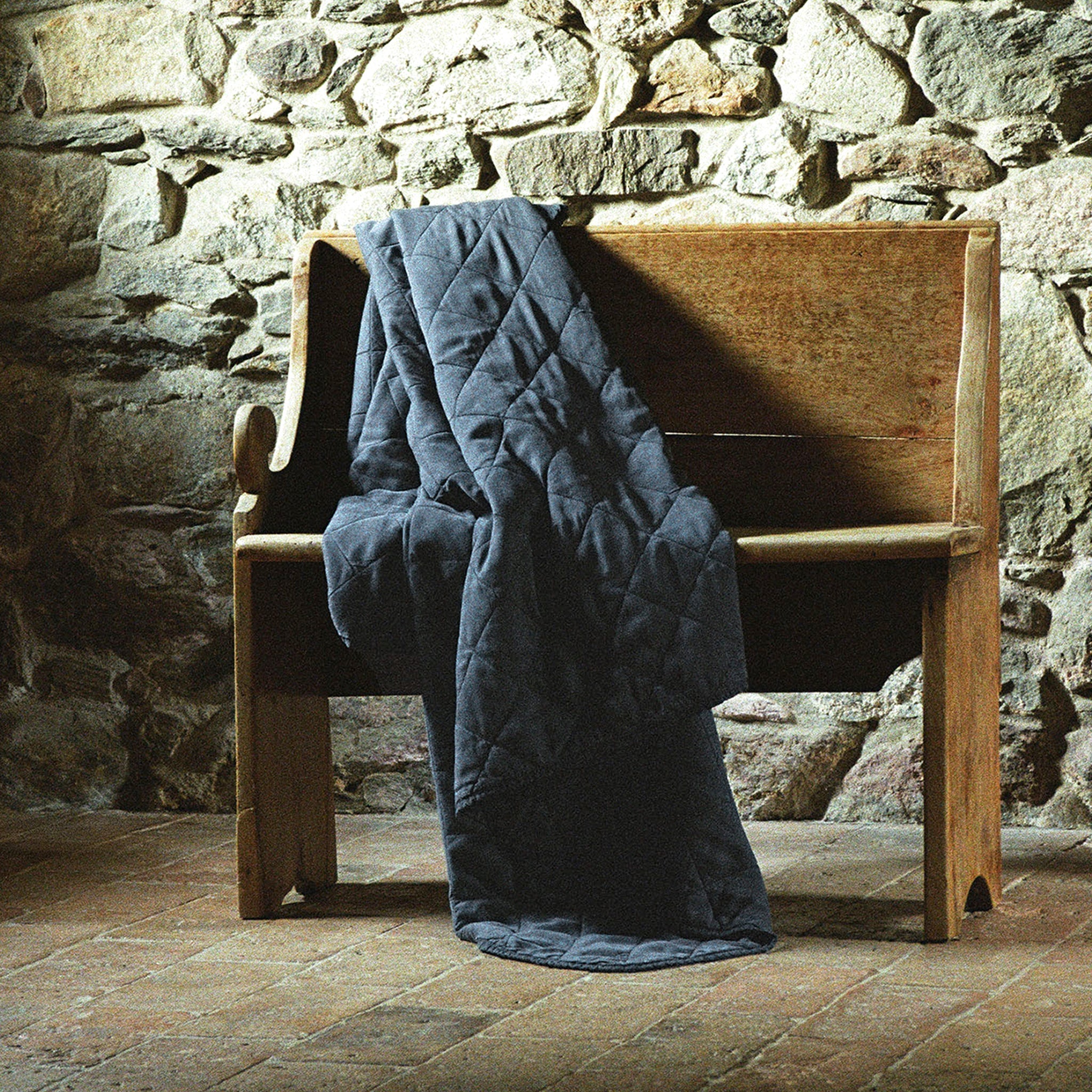 Wohndecke Vira indigo 130x170 cm
