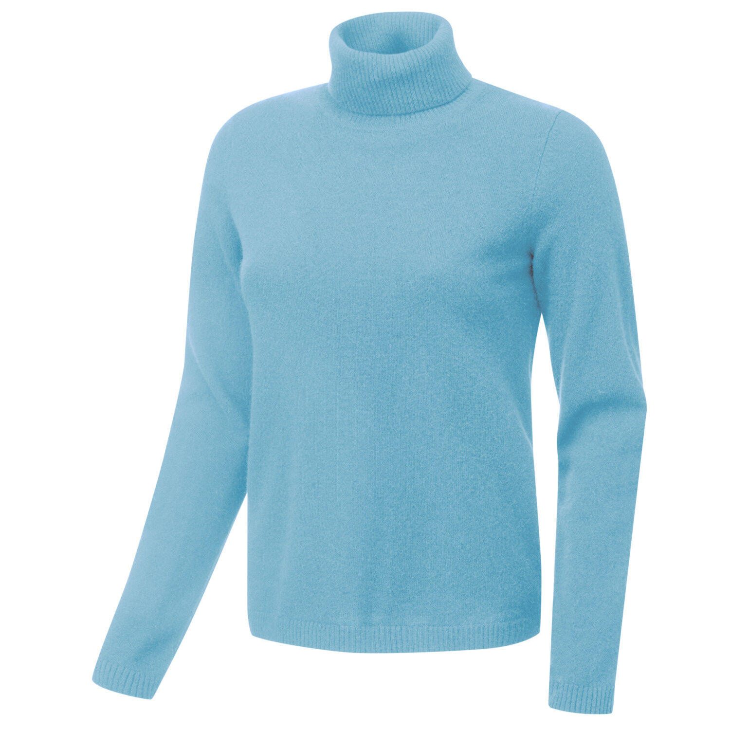 Rollkragenpullover Damen aus Kaschmir GOTS